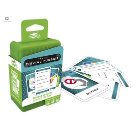   Shuffle - Trivial Pursuit, Csend el a választ! úti társas játék, ANGOL nyelvű!!