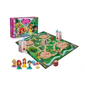   Disney Hercegnők - Érj utol, ha tudsz! társasjáték-Race Chase -Gem Tag