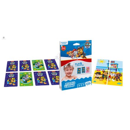 Mancs őrjárat - Paw Patrol, cseppmentes vízálló strandkártya, fürdőkádban, strandon, 100% plasztik