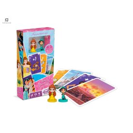   Disney Hercegnők kártya + figurák - verseny a palotához játék - Princess palace dash 