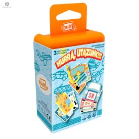   Shuffle - Hurrá utazunk! játék kártyák utatáshoz, 3 féle