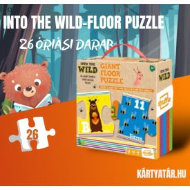   Into the Wild - Floor Puzzle, képkirakó, 26 óriás darab - giant floor puzzle 