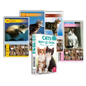 Kedvenceink a cicák / 4 az 1-ben kártyajáték