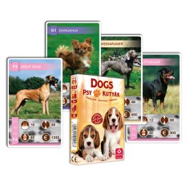 Kedvenceink a kutyák / 4 az 1-ben kártyajáték