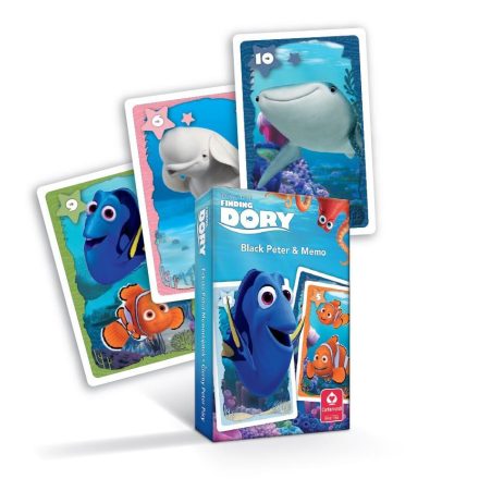 Szenilla nyomában MINI Fekete Péter és memória kártya - Finding Dory black peter and memo