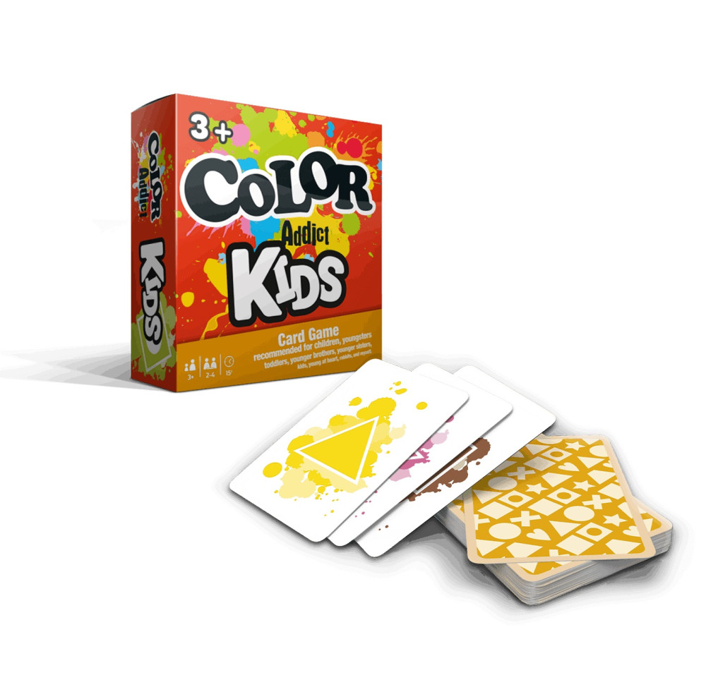Color Addict Kids Card Game