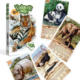 Vadon élő állatok / 4 az 1-ben kártyajáték