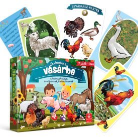   Én elmentem a vásárba... - kártyajátékok gyűjteménye óvodásoknak és kisiskolásoknak -7 játék 1-ben