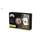 COPAG Texas Hold’em Black + dealer, 2 nagy indexes 100% plasztik póker kártya