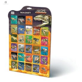 Dínók - Prehistória mágnes készlet - Prehistoric magnet set