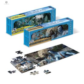   AVATAR  panoráma puzzle I. (sárga) 75 db-s - mini puzzle paronama