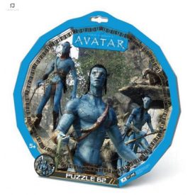 AVATAR korong puzzle, 62 darabos - Avatar puzzle 
