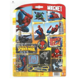 Pókember hűtő mágnes készlet