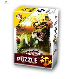   Dínók - Prehistória 30 db-s puzzle kirakójáték - prehistoric puzzle